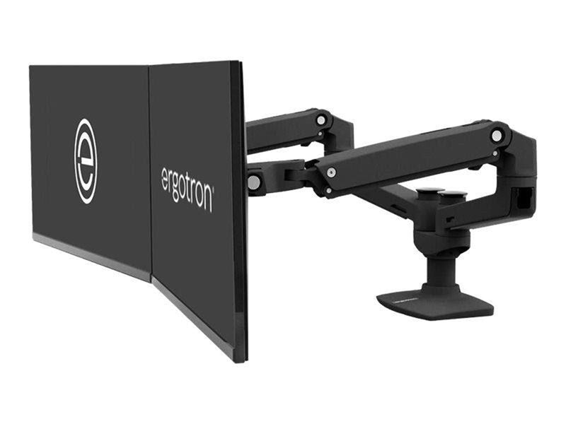 Ergotron LX Dual Side-by-Side Arm - Black