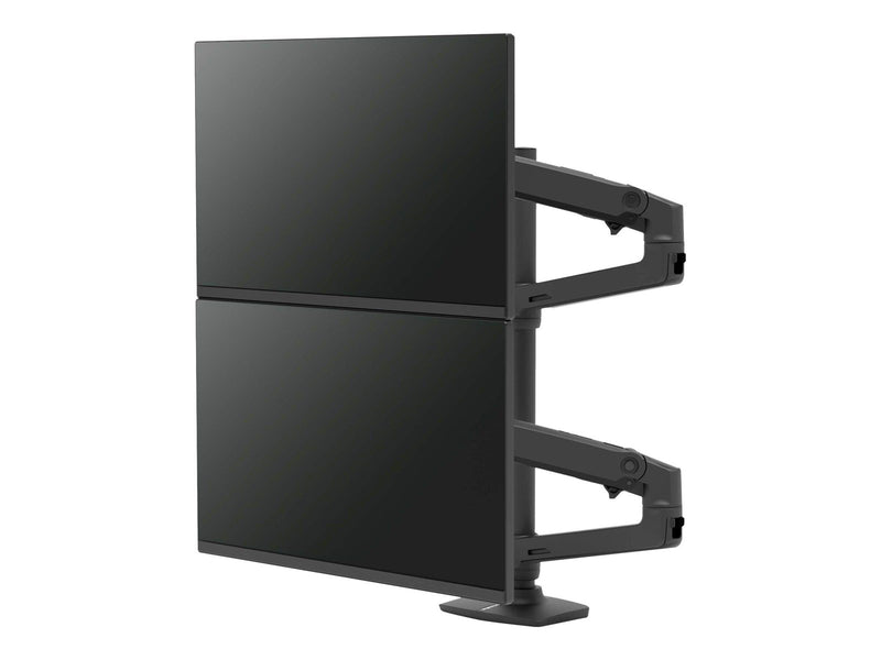 Ergotron LX Dual Stacking Arm Tall Pole (matte black)