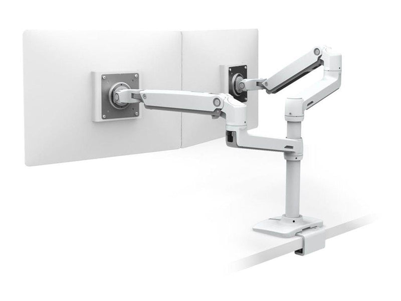 Ergotron LX Dual Stacking Arm with Under Mount C-Clamp