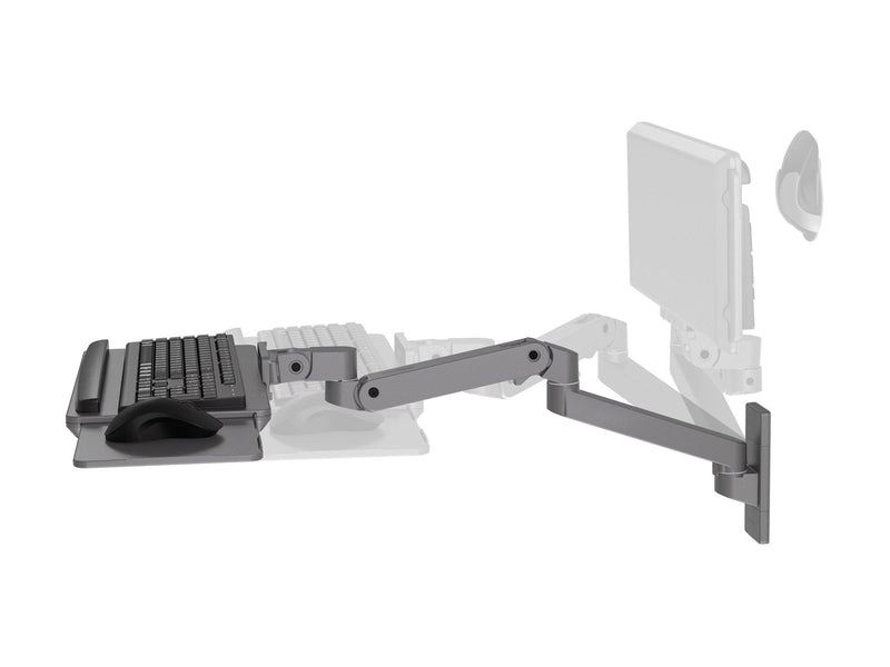 Ergotron LX Pro keyboard/mouse arm mount tray - adjustable
