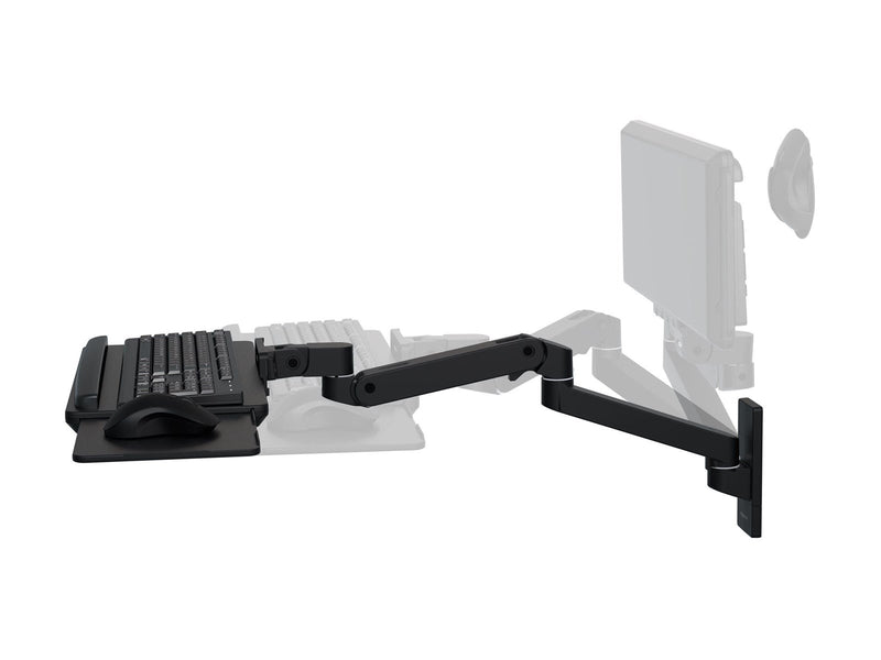 Ergotron LX Pro keyboard/mouse arm mount tray - adjustable