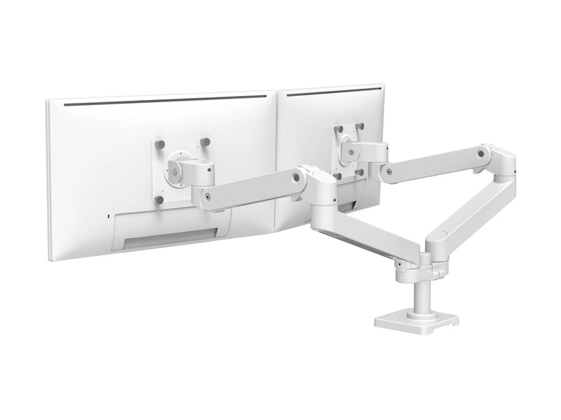 Ergotron LX Pro mounting kit - for 2 LCD displays - side-by-side - white