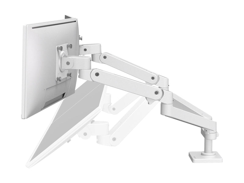 Ergotron LX Pro mounting kit - for 2 LCD displays - side-by-side - white