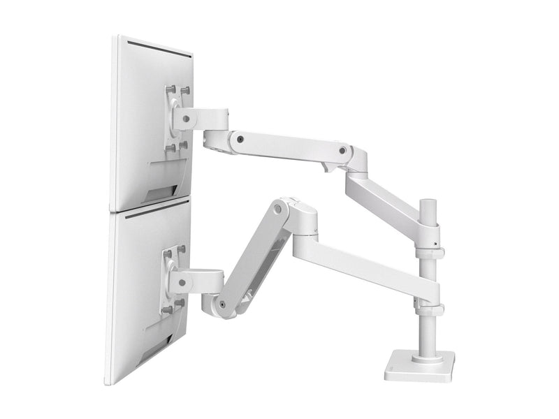Ergotron LX Pro mounting kit - for 2 LCD displays - white
