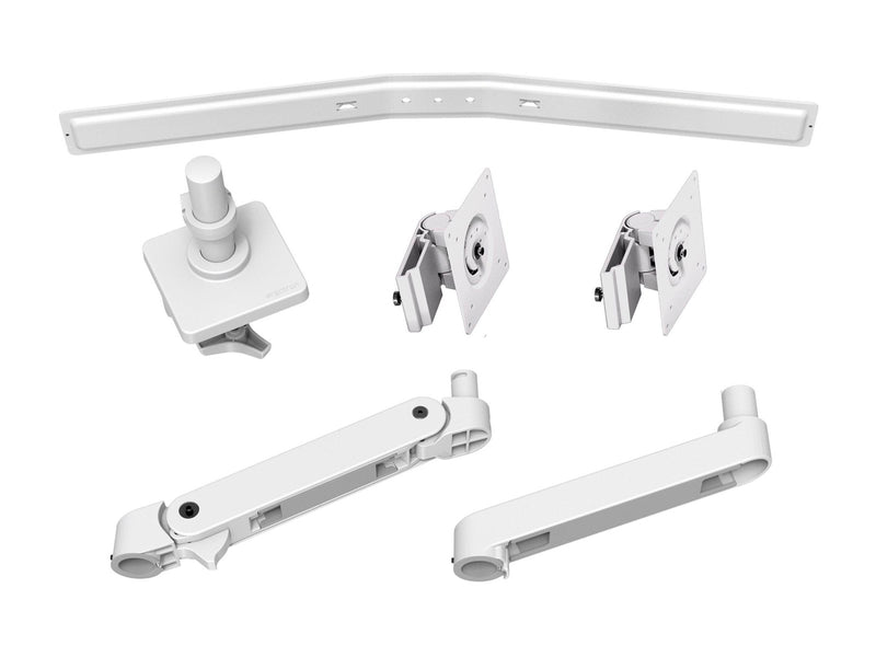 Ergotron LX Pro mounting kit - for 2 LCD displays - white