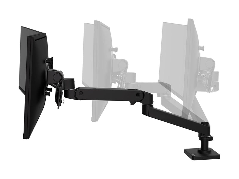 Ergotron LX Pro mounting kit - for 2 flat panels - black