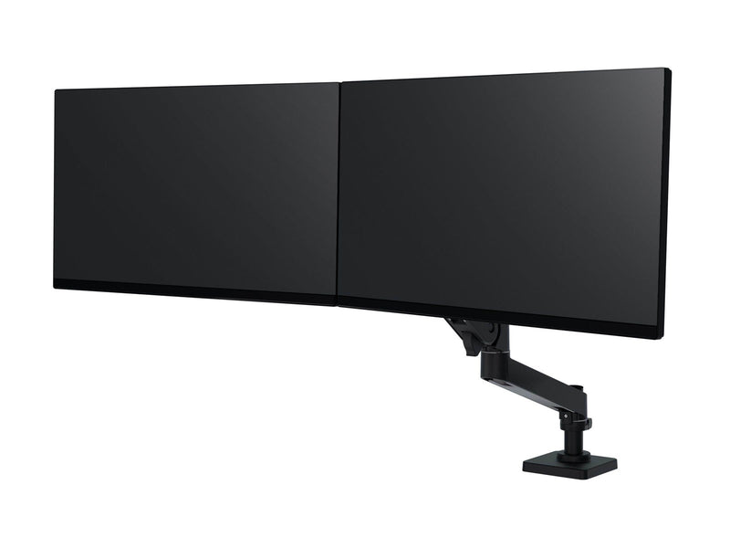 Ergotron LX Pro mounting kit - for 2 flat panels - black