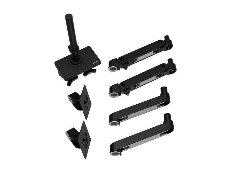 Ergotron LX Pro mounting kit - modular - for 2 LCD displays - black