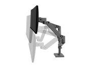 Ergotron LX Pro mounting kit - modular - for 2 LCD displays - dark grey