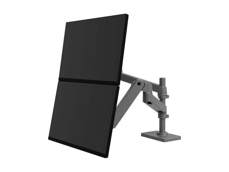 Ergotron LX Pro mounting kit - modular - for 2 LCD displays - dark grey