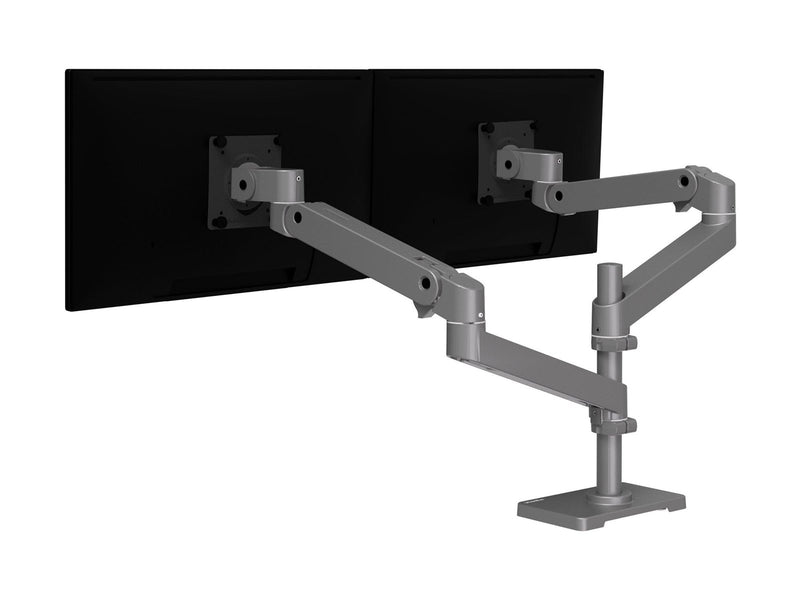 Ergotron LX Pro mounting kit - modular - for 2 LCD displays - dark grey