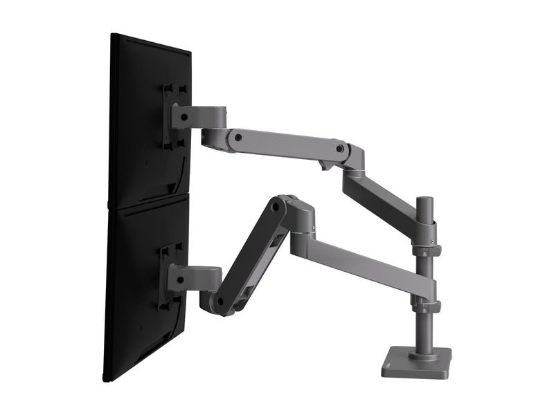 Ergotron LX Pro mounting kit - modular - for 2 LCD displays - dark grey