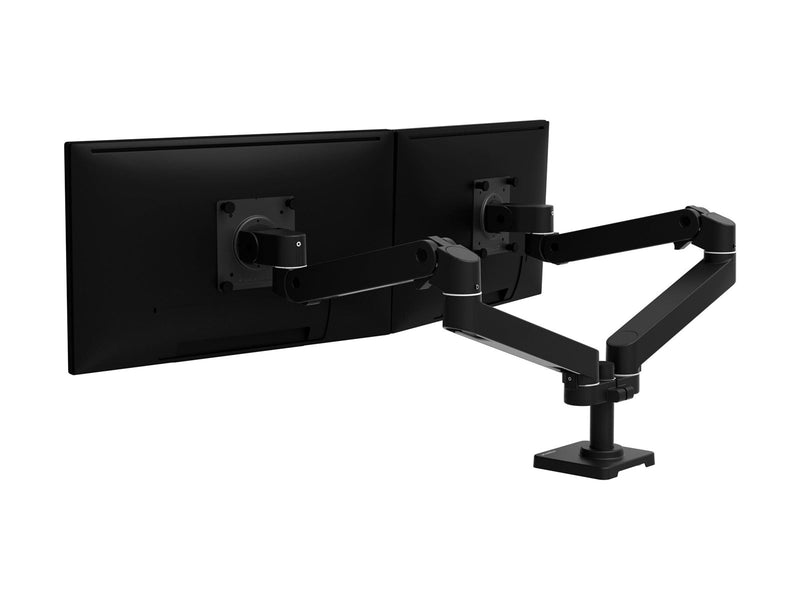 Ergotron LX Pro mounting kit - modular - for 2 LCD displays - side-by-side - black