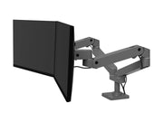 Ergotron LX Pro mounting kit - modular - for 2 LCD displays - side-by-side - dark grey