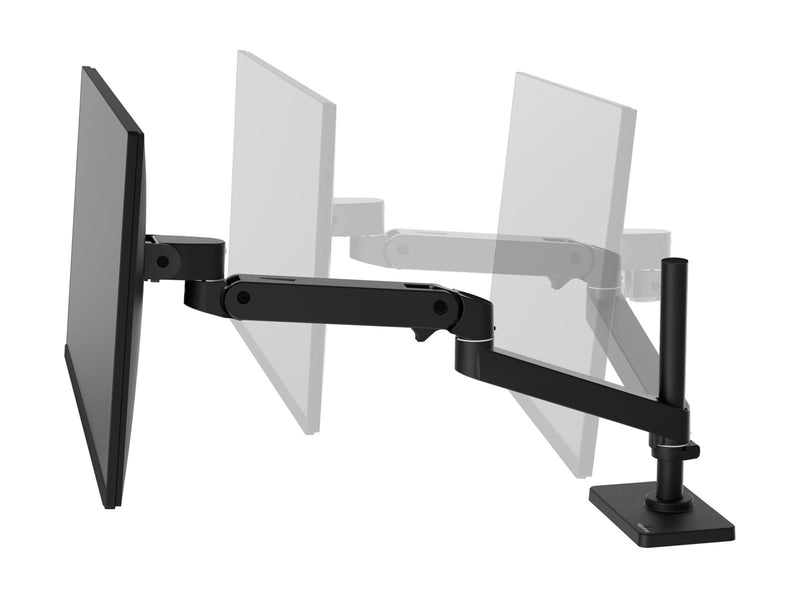 Ergotron LX Pro mounting kit - modular - for LCD display - with tall pole - black