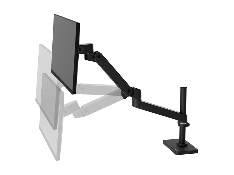 Ergotron LX Pro mounting kit - modular - for LCD display - with tall pole - black