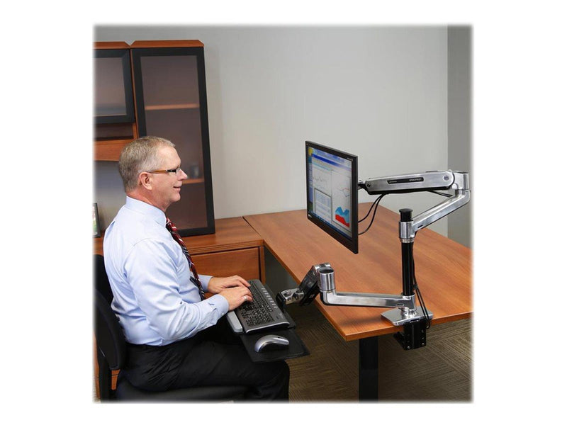 Ergotron LX Sit-Stand Tisch Ständer LCD Arm