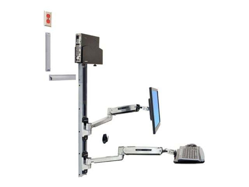 Ergotron LX Sit-Stand Wall Befestigungskit System