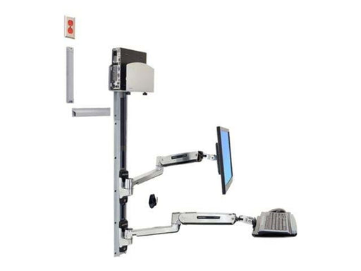 Ergotron LX Sit-Stand Wall Befestigungskit System - Max - recommended for 42"