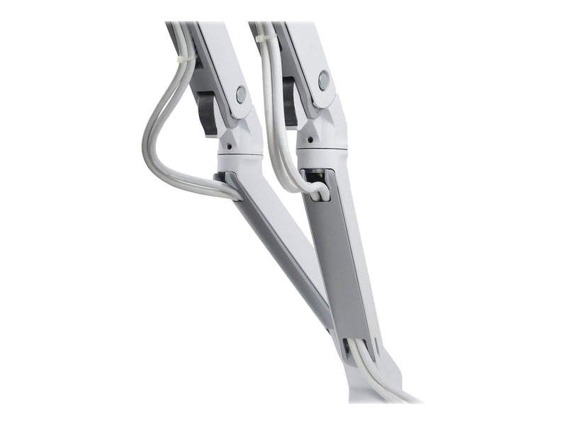 Ergotron MXV Desk Dual Monitor Arm - mounting kit - for 2 monitors (adjustable arm)