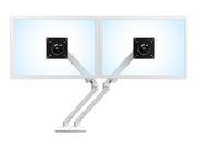 Ergotron MXV Desk Dual Monitor Arm - mounting kit - for 2 monitors (adjustable arm)