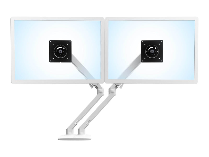 Ergotron MXV Desk Dual Monitor Arm - mounting kit - for 2 monitors (adjustable arm)