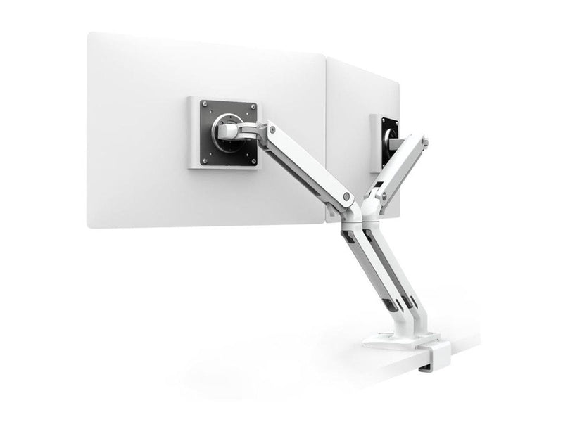Ergotron MXV Desk Dual Monitor Arm with Under Mount C-Clamp - desk mount