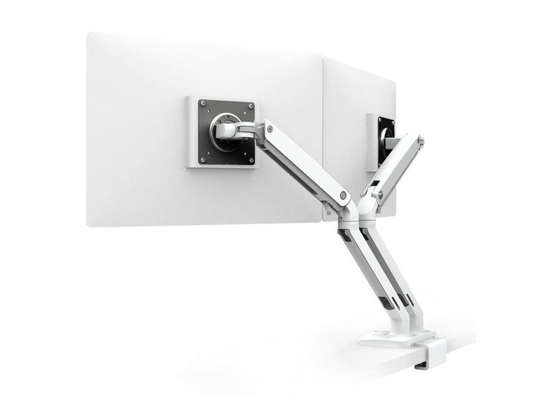 Ergotron MXV Desk Dual Monitor Arm with Under Mount C-Clamp - desk mount