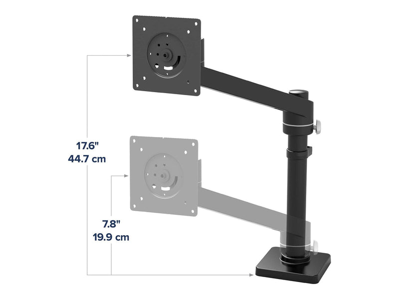 Ergotron NX mounting kit - for Monitor - matte black
