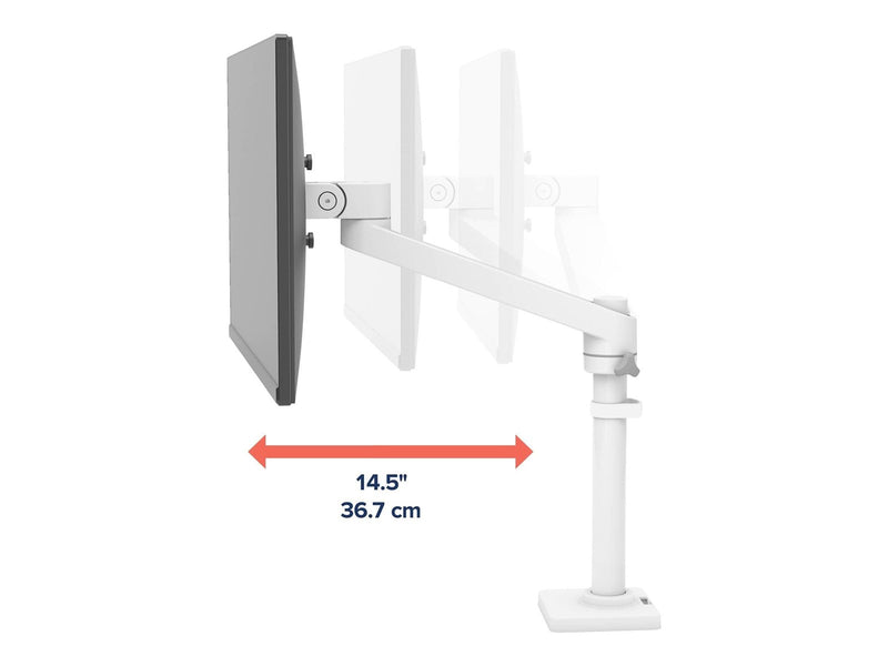 Ergotron NX mounting kit - for Monitor - white