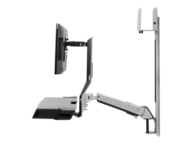 Ergotron SV Combo System with Worksurface & Pan Medium CPU Holder - mounting kit (Lift and Pivot)
