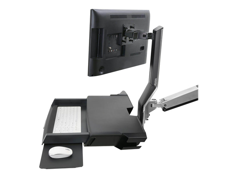 Ergotron SV Combo System with Worksurface & Pan Medium CPU Holder - mounting kit (Lift and Pivot)