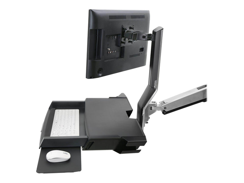 Ergotron SV Combo System with Worksurface & Pan Medium CPU Holder - mounting kit (Lift and Pivot)