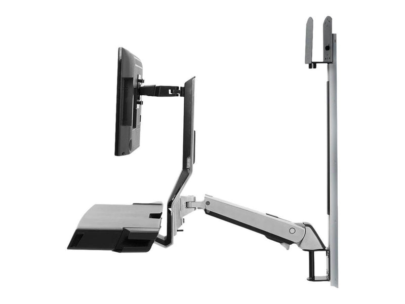 Ergotron SV Combo System with Worksurface & Pan Small CPU Holder - mounting kit (Lift and Pivot)
