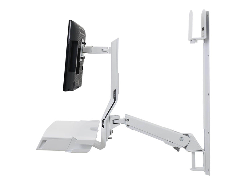 Ergotron SV Combo System with Worksurface & Pan Small CPU Holder - mounting kit (Lift and Pivot)