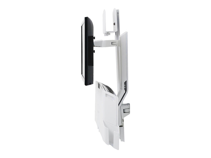 Ergotron SV Combo System with Worksurface & Pan Small CPU Holder - mounting kit (Lift and Pivot)