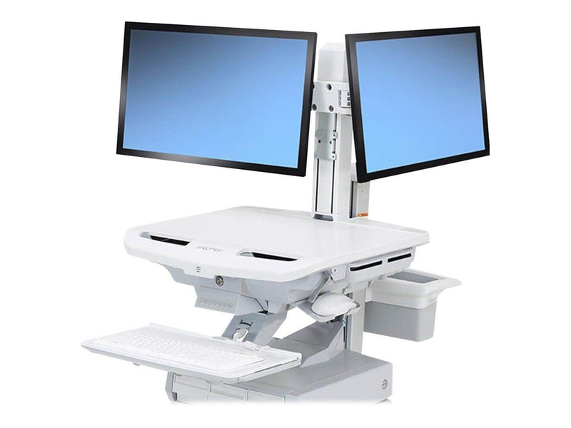 Ergotron SV Dual Monitor Kit - stand (adjustable arm)