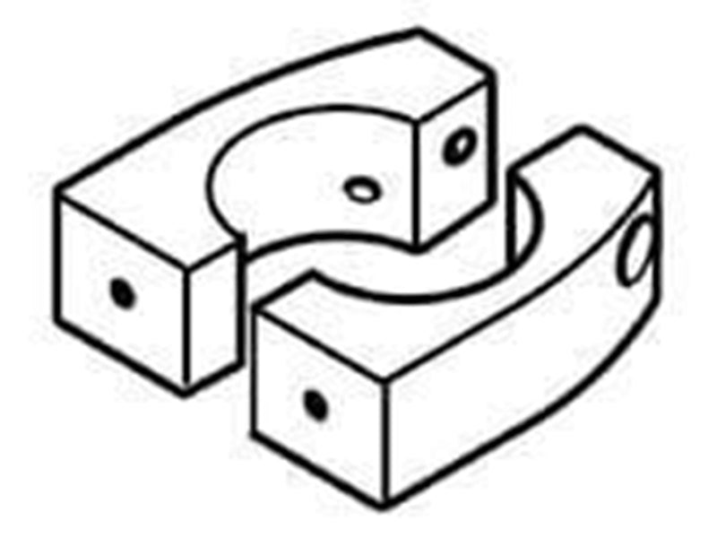 Ergotron Split Pole Befestigungskit Bracket - Max - recommended for