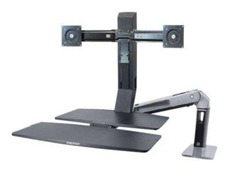 Ergotron WorkFit-A Dual mit Worksurface+