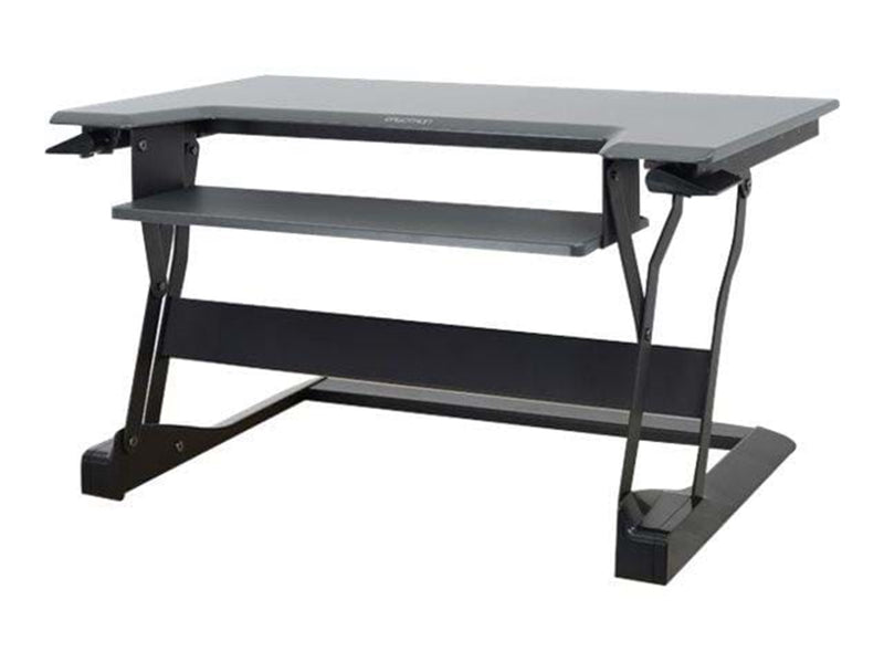 Ergotron WorkFit-T Sit-Stand Desktop Workstation - Max - recommended for