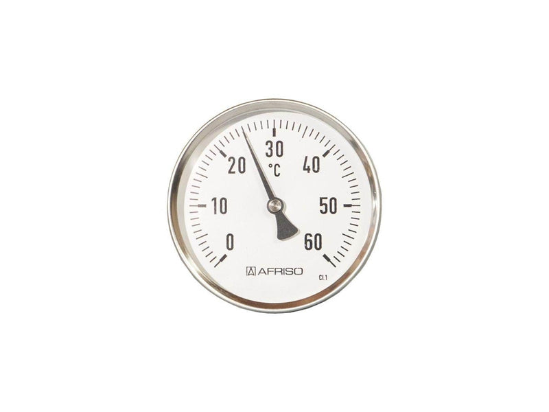 Erik Færgemann Thermometer ø100 12 x 100 mm 0-120° c without thermowell