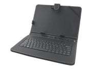 Esperanza CASE WITH KEYBOARD FOR 10.1" TABLETS MADERA EK125 - Tastatur & Folio-Set - Schwarz
