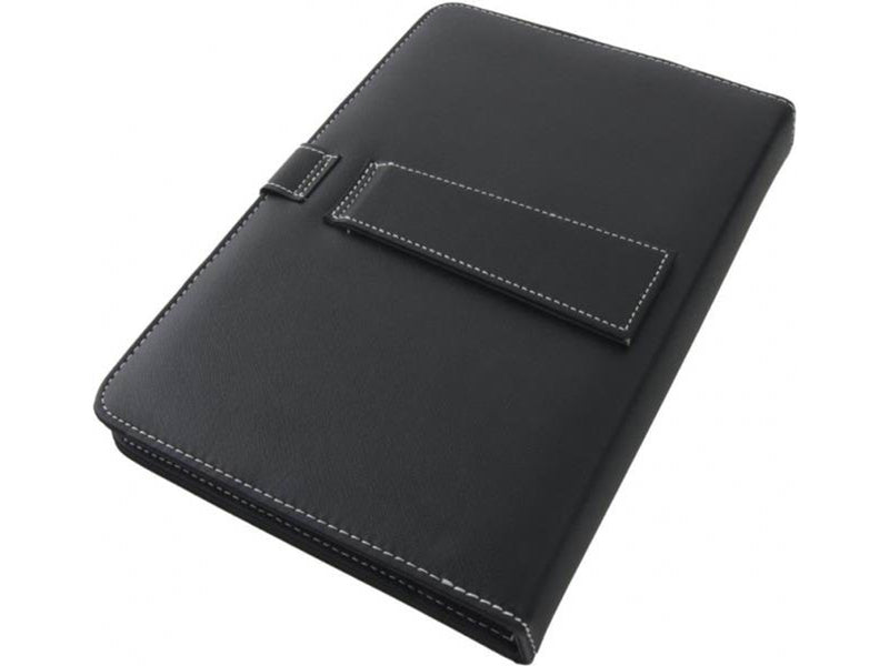 Esperanza CASE WITH KEYBOARD FOR 10.1" TABLETS MADERA EK125 - Tastatur & Folio-Set - Schwarz