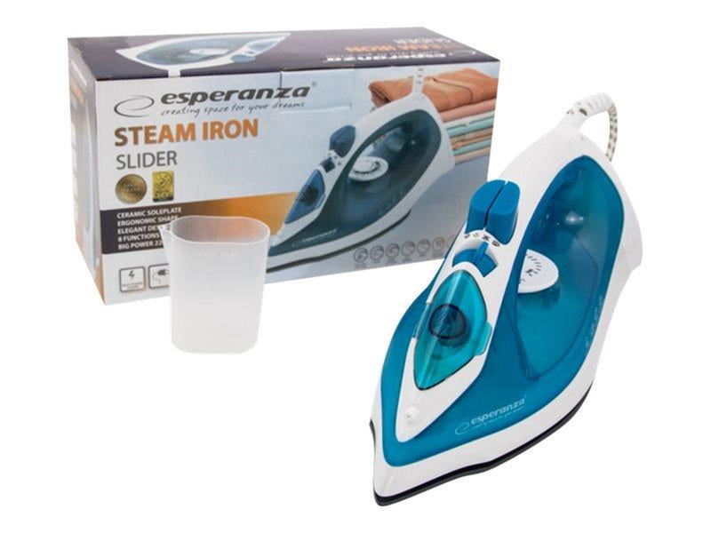 Esperanza Dampfbügeleisen Slider Ceramic EHI002