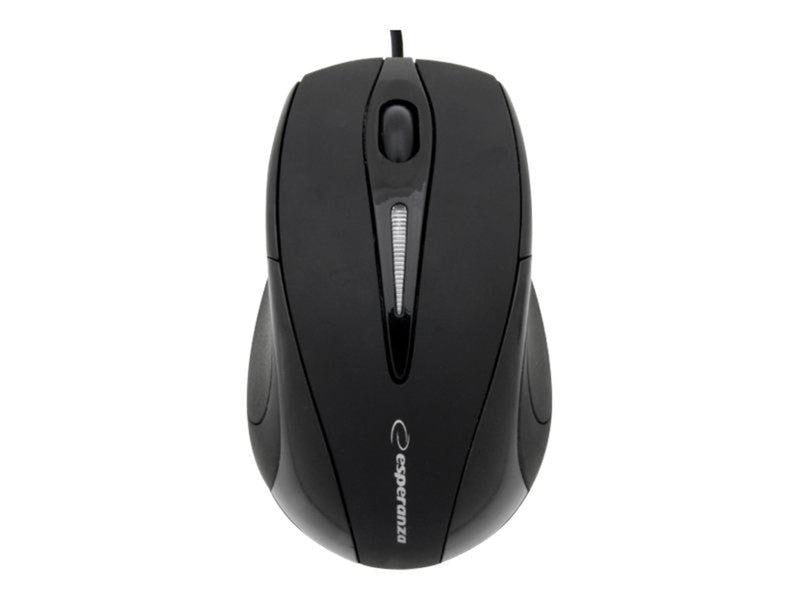 Esperanza EM102K - Maus (Schwarz)