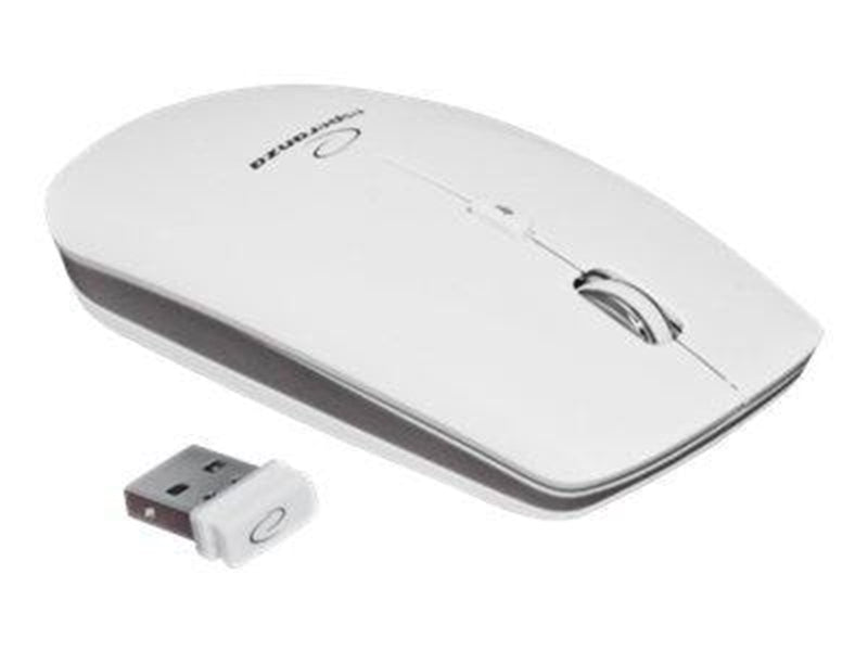 Esperanza EM120W - mouse - 2.4 GHz - white - Maus (Weiß)