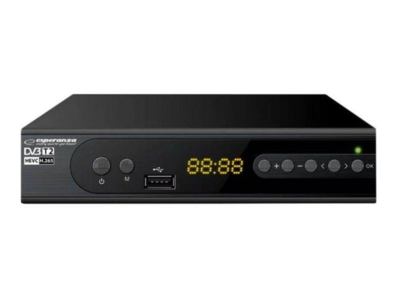 Esperanza EV106R DIGITAL TUNER DVB-T2 H.265/HEVC