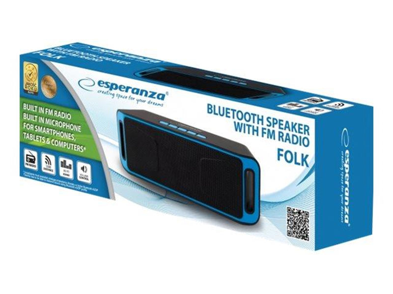 Esperanza FOLK - speaker - for portable use - wireless