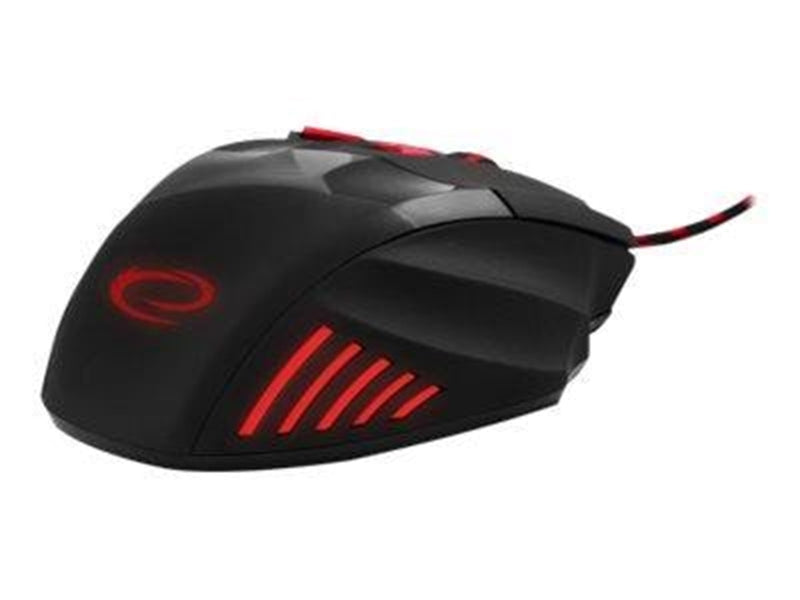 Esperanza MX201 WOLF - mouse - USB - red - Maus (Rot)