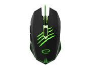 Esperanza MX209 CLAW - mouse - USB - Maus (Grün)